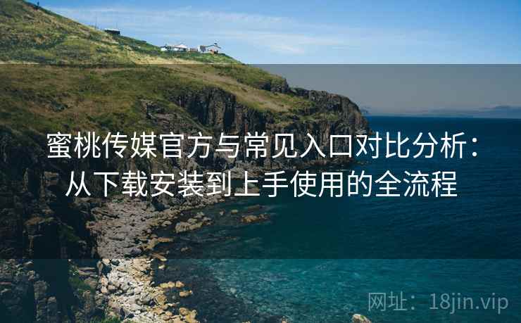 蜜桃传媒官方与常见入口对比分析：从下载安装到上手使用的全流程