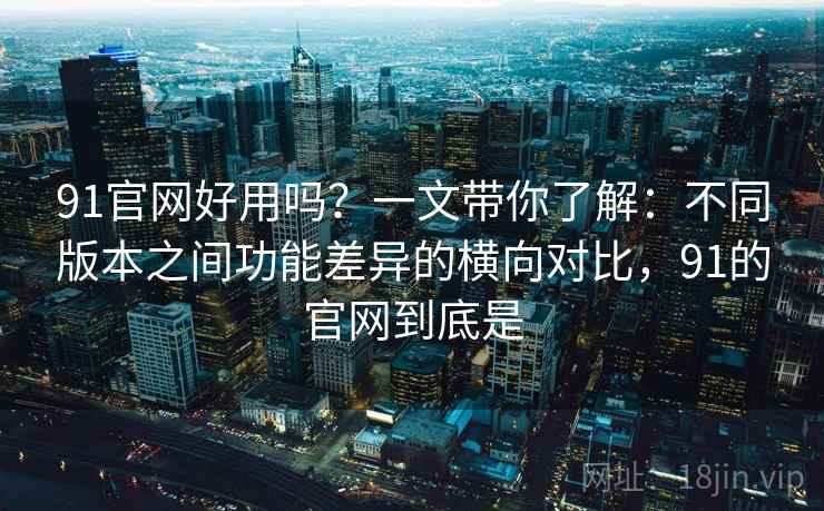 91官网好用吗？一文带你了解：不同版本之间功能差异的横向对比，91的官网到底是