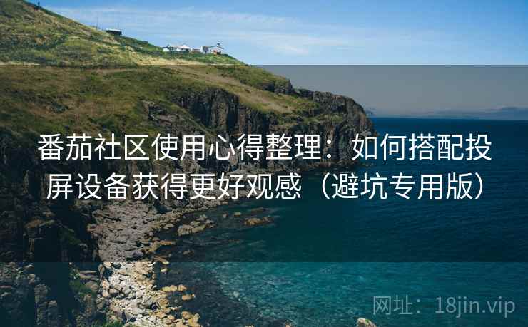 番茄社区使用心得整理：如何搭配投屏设备获得更好观感（避坑专用版）